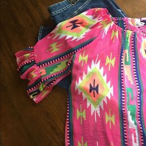 Pink Plus size top